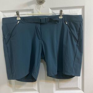 Decathlon Quechua Women’s Slate Blue Hiking Shorts Outdoor Athletic Size 38